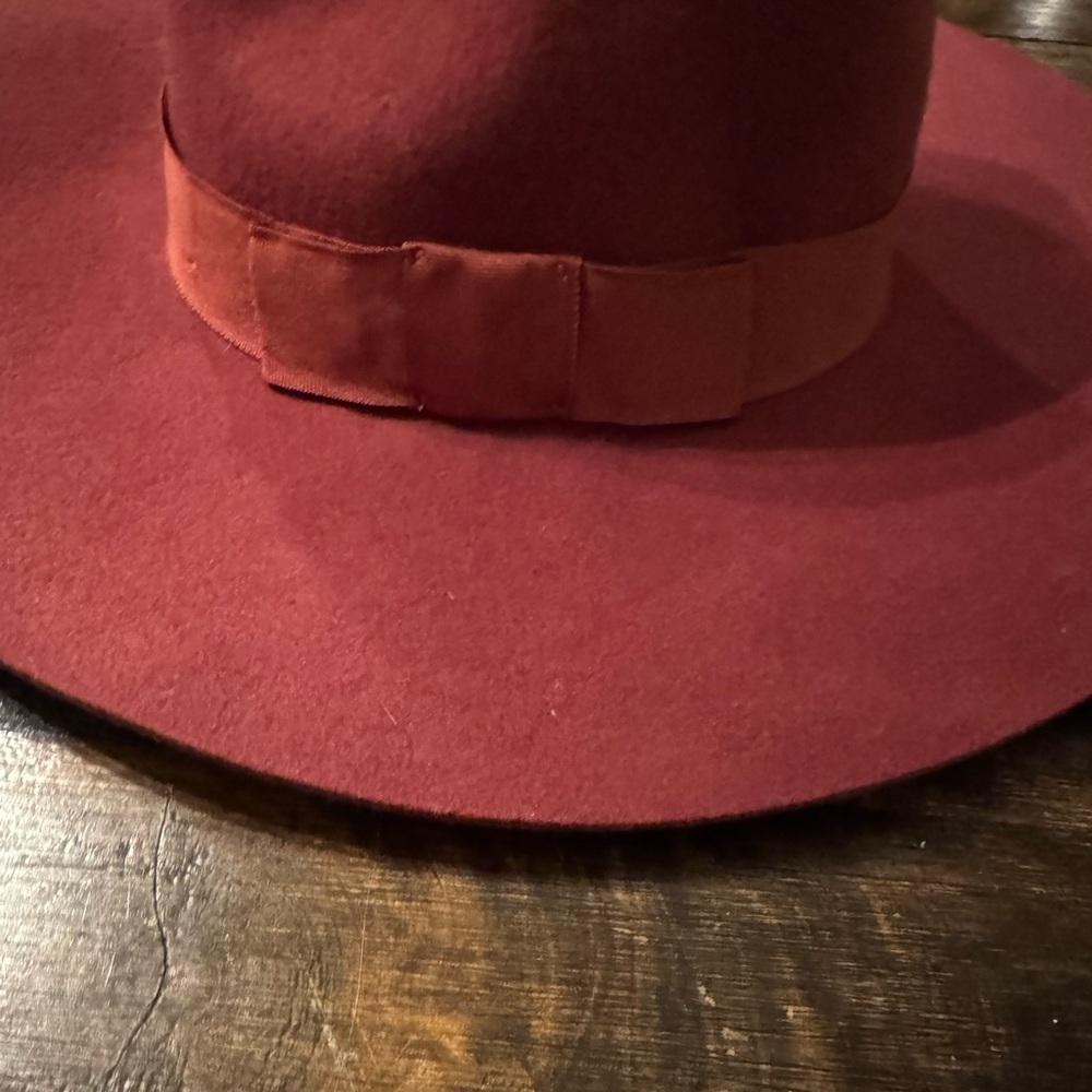 Brixton Bold Burgundy Women's Hat - Picture 3 of 5